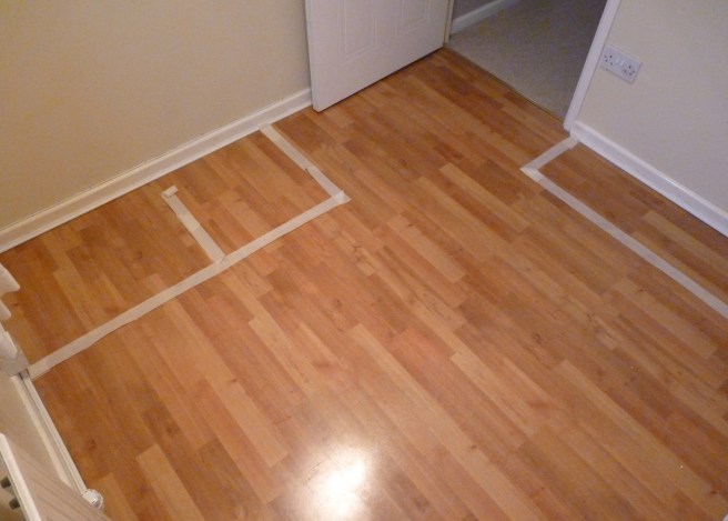 Dressing room floor
