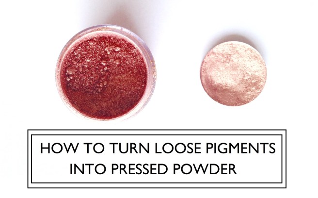 Loose Pigment to Pressed Powder