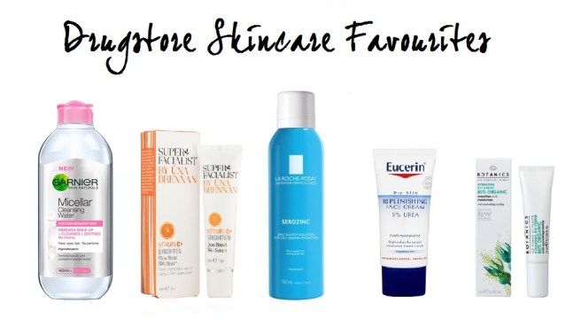 Drugstore Skincare Favourites