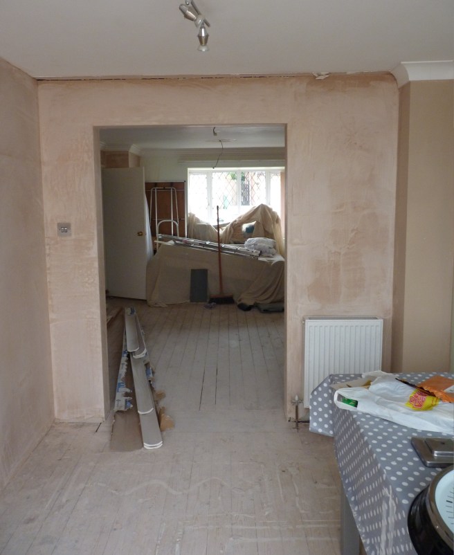 Dining Room - wall to Living Room