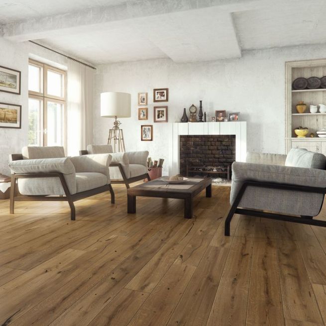 Sotto Caramel Oak Real Wood Top Layer Flooring