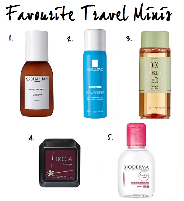 Favourite Travel Beauty Miniatures