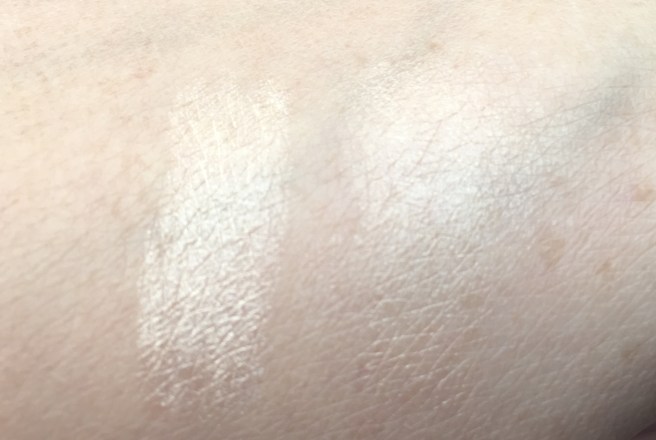 BECCA x Jaclyn Hill Shimmering Skin Perfector Slimlight Champagne Pop swatches