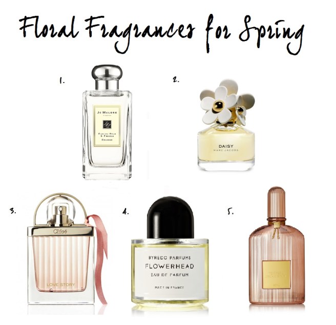 Floral Fragrances for Spring