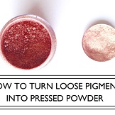 popular post loose pigment to pressed powder